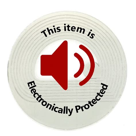 security alarm eas rf round tag|controltek eas labels.